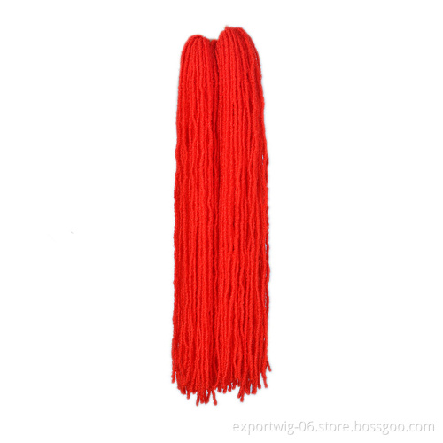 wholesale synthetic sister locs Crochet hair extensions afro kinky hair Dreadlocks Hair Extensions faux Locs dreadlocs